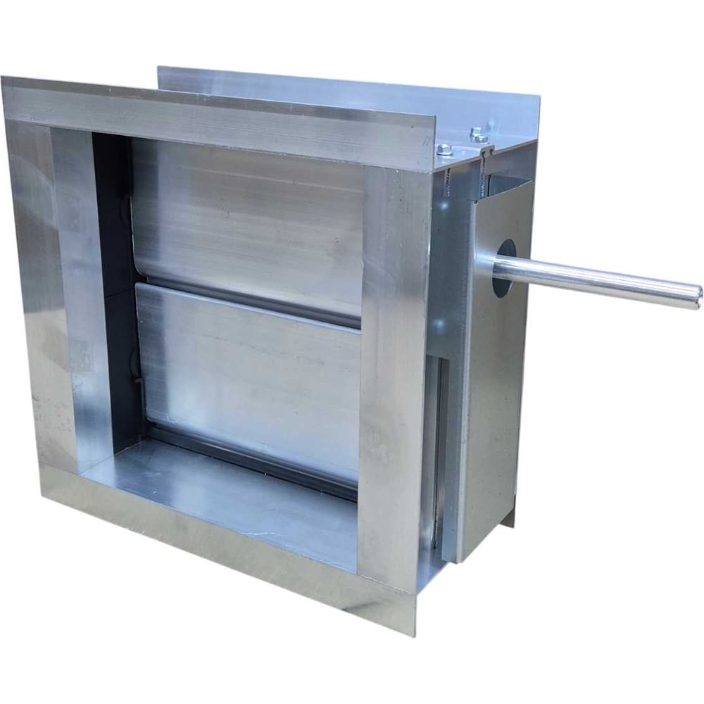 Изображение товара Воздушный клапан TECHNO TVK-200 квадратный с площадкой под привод 200x200 мм