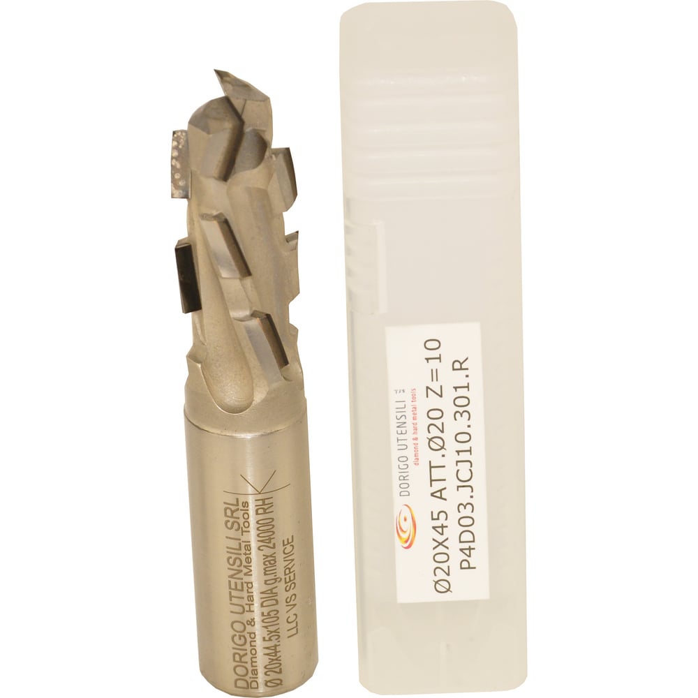 Изображение товара Алмазная фреза концевая Dorigo DA 20x44.5x105 для твердых материалов