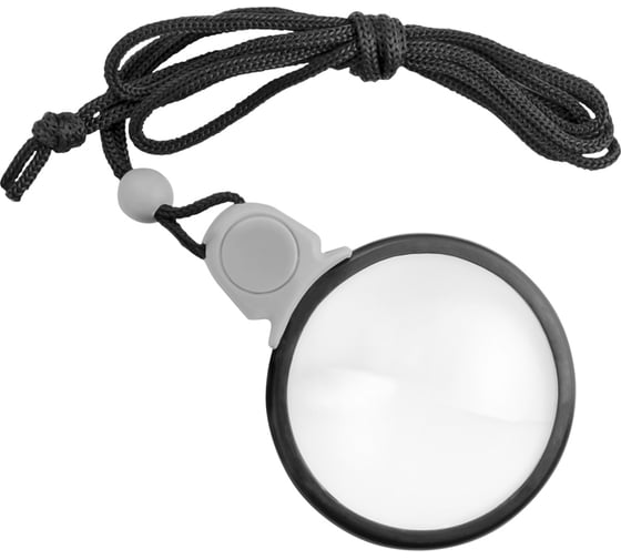 Изображение товара Лупа OfficeSpace 50мм, нашейная, 4-х кратное увеличение, на шнурке 278005