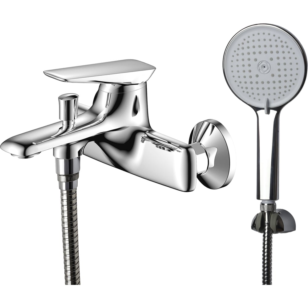 Изображение товара Смеситель для ванны с душем OLIVE'S TARONE, хром 38201TN