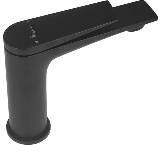 Изображение товара Смеситель для раковины, латунь, керамический картридж, черный OLIVE'S VIAR 28100VRB