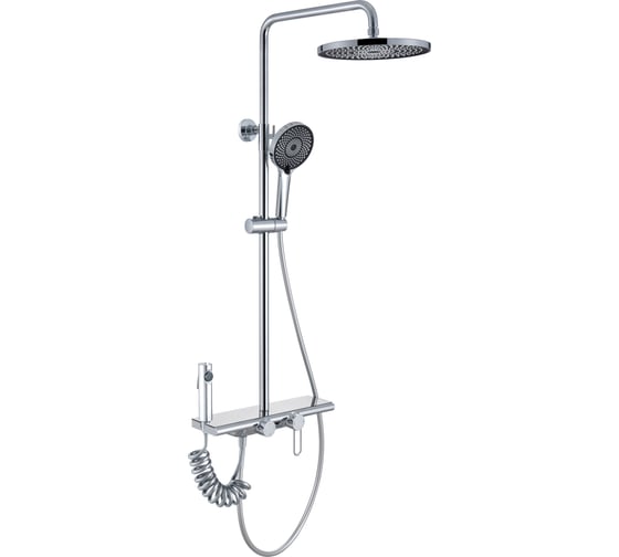 Изображение товара Душевая стойка (4 потока) OLIVE'S KABRERA, хром 37294KB