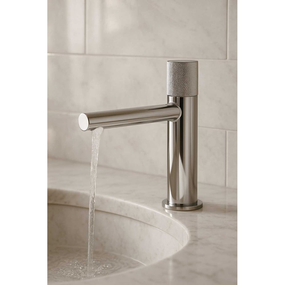 Изображение товара Смеситель для раковины OLIVE'S MANSA хром однорычажный современный дизайн