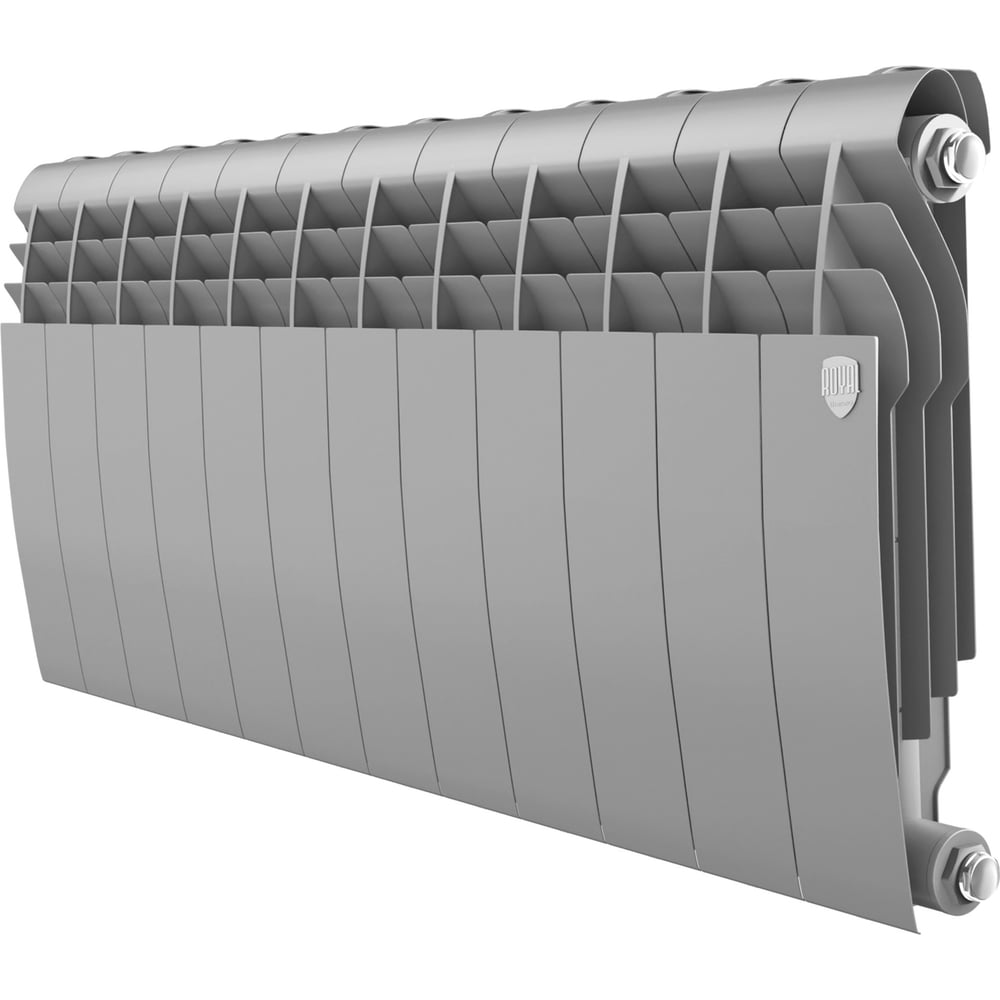 Изображение товара Биметаллический радиатор ROYAL THERMO BILINER B 350 серебристый, 12 секц. НС-1682247
