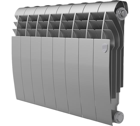 Изображение товара Биметаллический радиатор ROYAL THERMO BILINER B 350 серебристый, 8 секц. НС-1682250