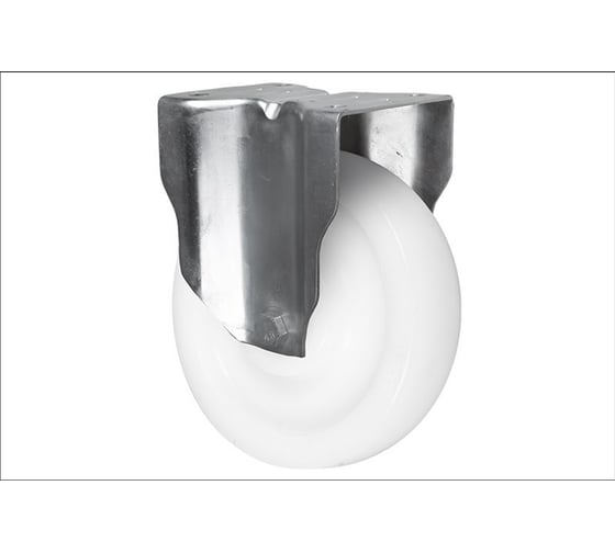 Изображение товара Колесная опора неповоротная большегрузная Inford с панелью, полиамидная E60 NNBX 200 R