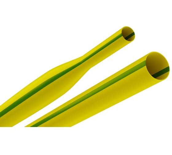 Изображение товара Термоусадочная трубка ЭРА NO224462 ТТУ нгLS 16/8 желто-зеленая, в отрезках по 1 м. (упаковка 25 штук) Б0067458