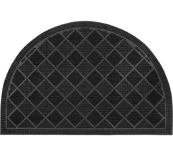 Изображение товара Придверный резиновый коврик ComeForte PIN MAT Кирпичики 40х60 см полукруглый PM-113