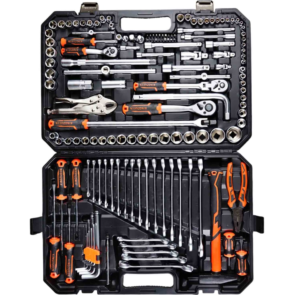 Изображение товара Набор инструментов KINGQUEEN 147 пред с 72 зубами и кейсом для профессионалов