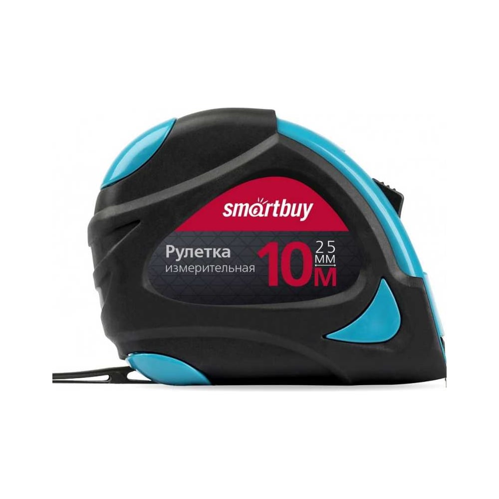 Изображение товара Рулетка измерительная Smartbuy 10мх25мм с прорезиненным корпусом и яркой разметкой