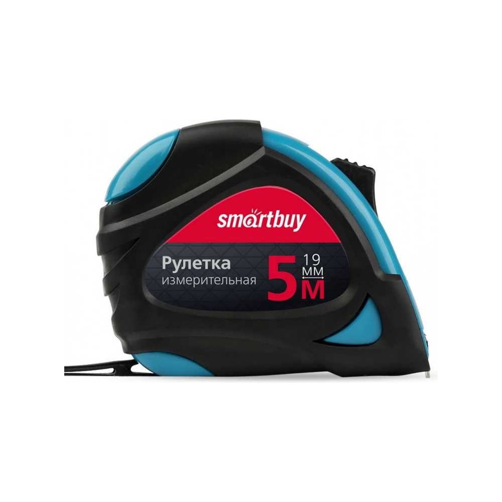 Изображение товара Рулетка Smartbuy 5мх19мм с прорезиненным корпусом