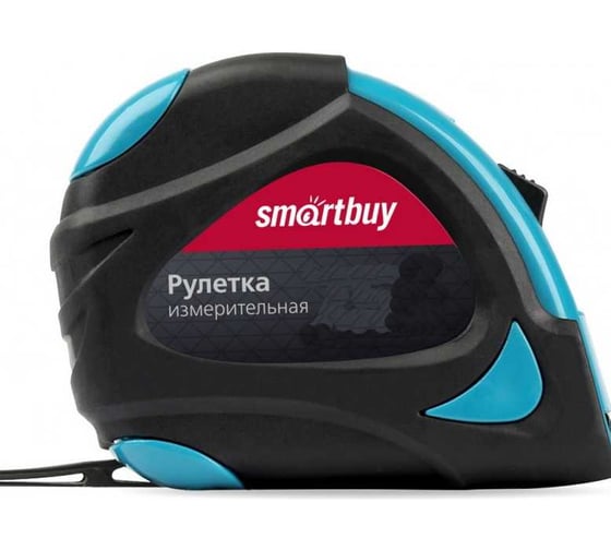 Изображение товара Рулетка измерительная Smartbuy 3мх16мм, прорезиненный корпус, эргономиченая форма, усиленный зацеп Tools SBT-MTP-316P5