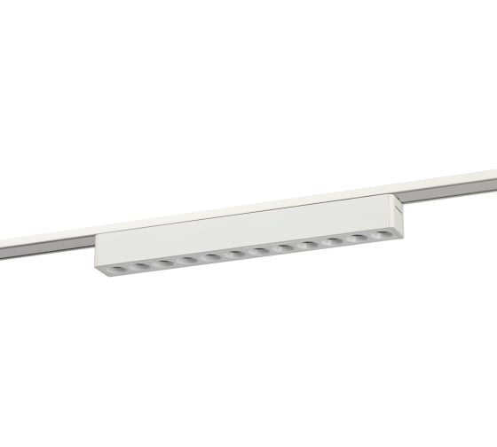 Изображение товара Магнитный трековый светильник ЭРА TRMS5212W4K WH с направленным светом, для тонкой магнитной системы, 12 Вт Б0059044