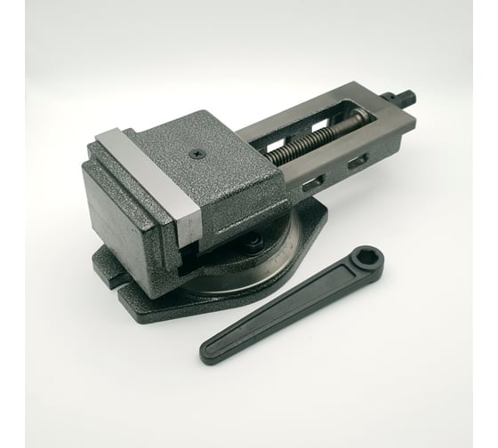 Изображение товара Станочные поворотные тиски ТЕХНОРЕАЛ QB136, 136 мм, с открытым винтом МА320301110