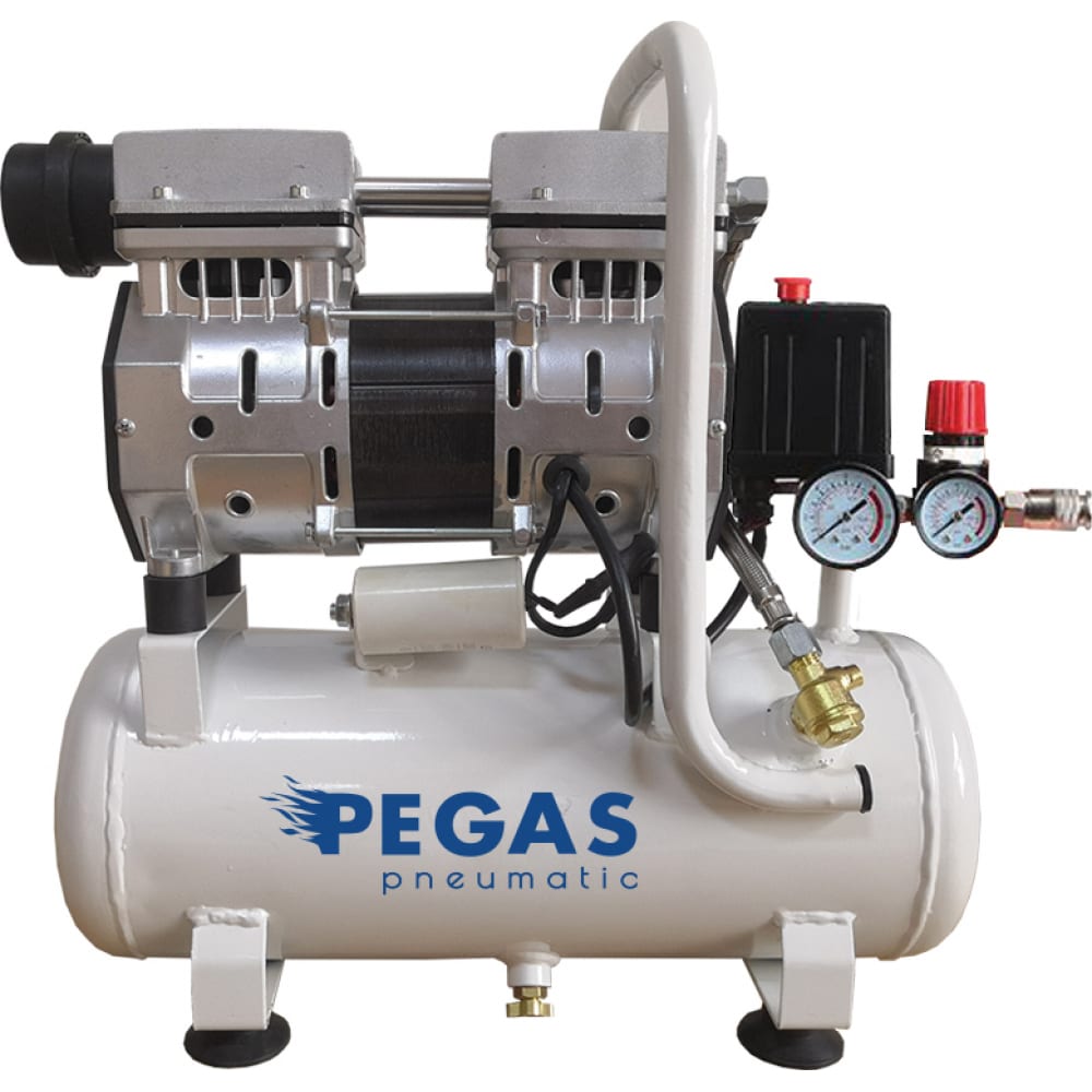 фото Бесшумный безмасляный компрессор pegas pneumatic