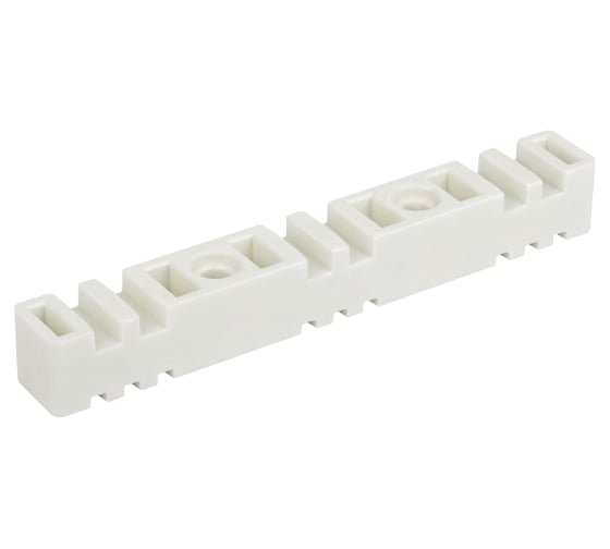 Изображение товара Изолятор шинный плоский ЭРА ИШП NO224164 3P, для шин 5/10 мм, длина 270 мм, упаковка 2 шт. Б0065684