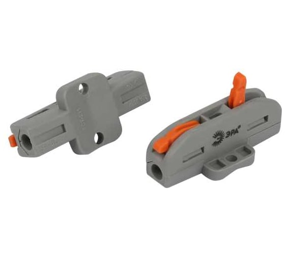 Изображение товара Клемма ЭРА NO-225397 проходная с монтажной площадкой 2222411Р с рычагами 1 полюс 0.08-2.5/4 мм2 (упаковка 20 шт.) Б0067927