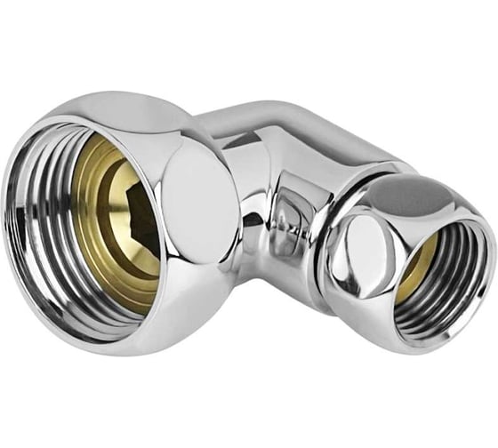 Изображение товара Соединение угловое для полотенцесушителя Valfex с двумя накидными гайками 1НГ х 3/4НГ, пара VF.PS.090.100.034