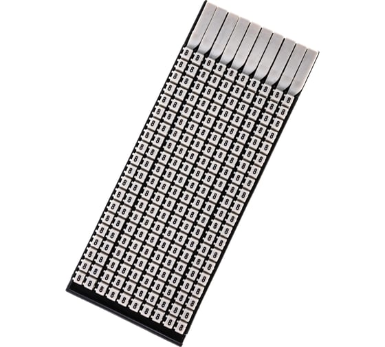 Изображение товара Маркер для кабеля DKC 0.5-1.5мм, символ "8", упаковка 200 штук MKF8S1