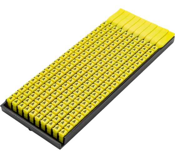 Изображение товара Маркер для кабеля DKC сечением 0,5-1,5 мм, символ A, 8221, 200шт MKCAS1