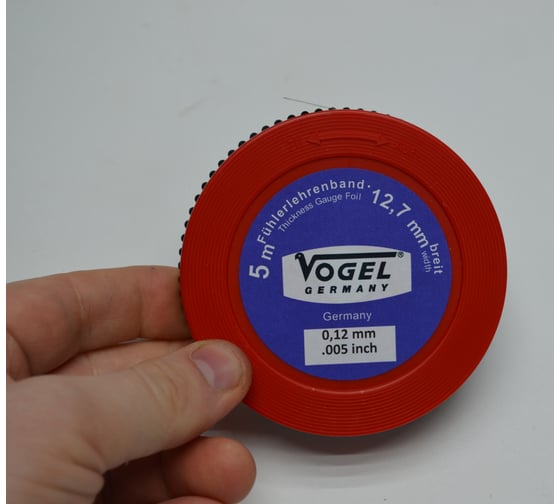 Изображение товара Щупы в рулетках Vogel с закаленной лентой 5м толщ. 0.12 455012