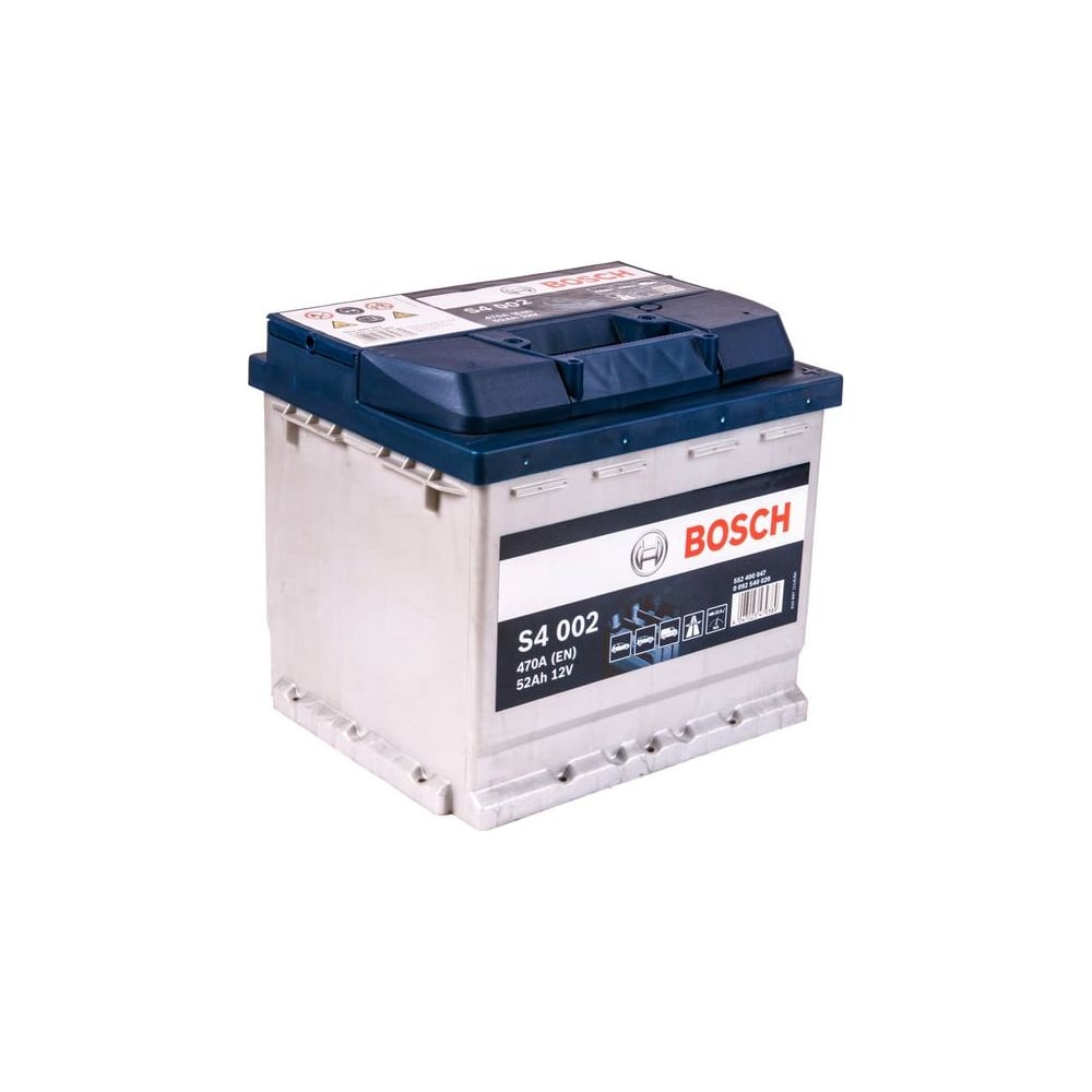 Bosch silver. S4002 Bosch. Bosch Silver s4002 52 Ач 470а о/п. Аккумулятор бош s4002. Аккумулятор Bosch Silver s4002 52 Ач 470а.