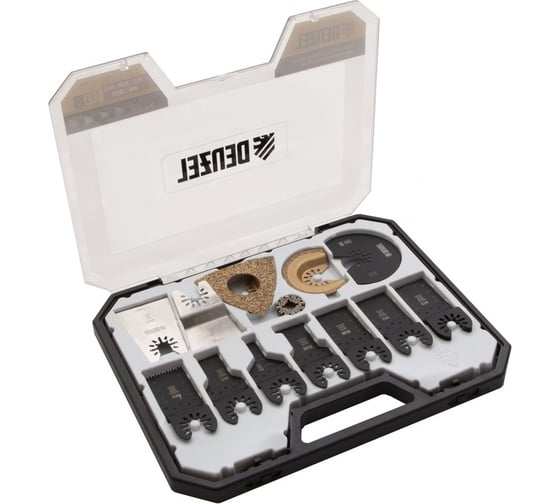 Изображение товара Набор насадок универсальный для МФИ 15 шт Denzel 782415