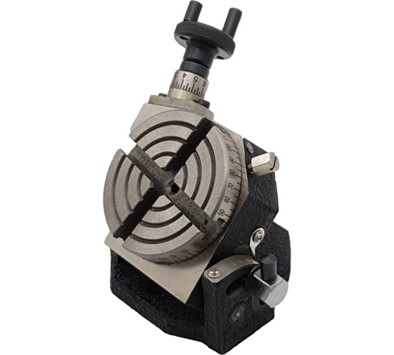 Изображение товара Стол поворотный наклоняемый 75 мм, 4 паза ТЕХНОРЕАЛ AMTRT-75.4