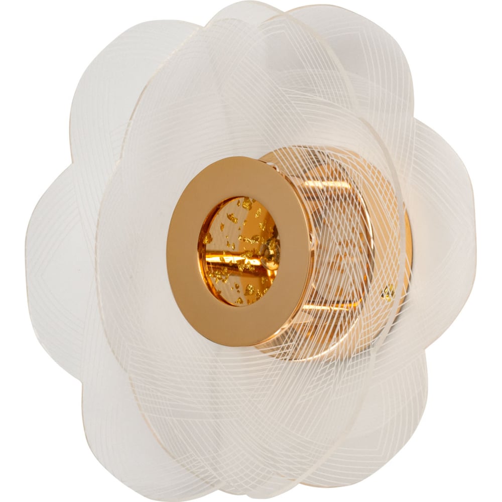 Изображение товара Бра De City Конти 1х15W LED 220 В стиль минимализм с прозрачным плафоном