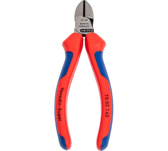 Изображение товара Бокорезы Knipex, L-140 мм, 62 HRC, 2-к ручки, KN-7002140SB
