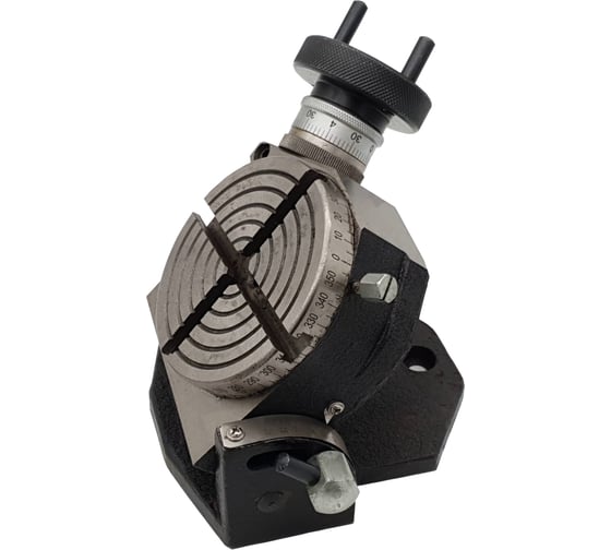 Изображение товара Стол поворотный наклоняемый 100 мм, 4 паза ТЕХНОРЕАЛ AMTRT-100.4