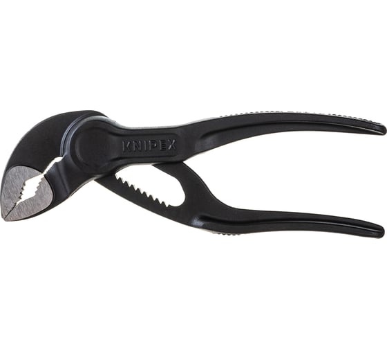 Изображение товара Переставные клещи Knipex Cobra XS, 24 мм (1"), 100 мм, серые, KN-8700100BK