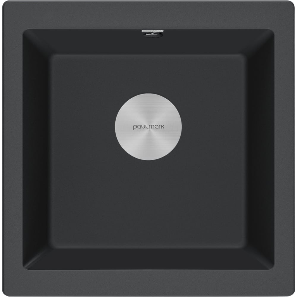 Изображение товара Мойка кухонная угловая GERA 50 из искусственного гранита антрацит IT-GRANIT