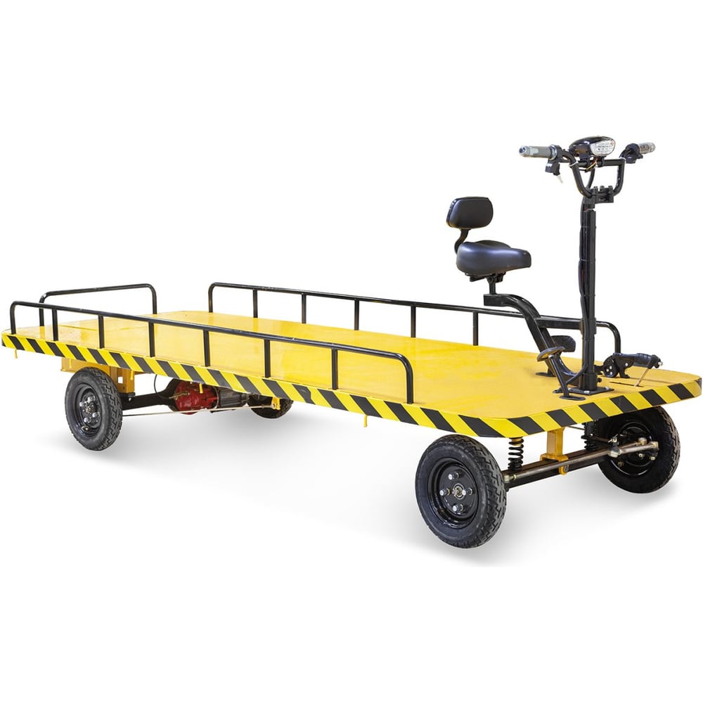 Изображение товара Электрическая платформенная тележка Rutrike СКЛАД 3000 025221 профессиональная грузовая