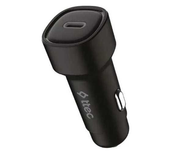 Изображение товара Автомобильное зарядное устройство TTEC USB-C SmartCharger PD 30W Car Fast Charger черный 2CKP01S