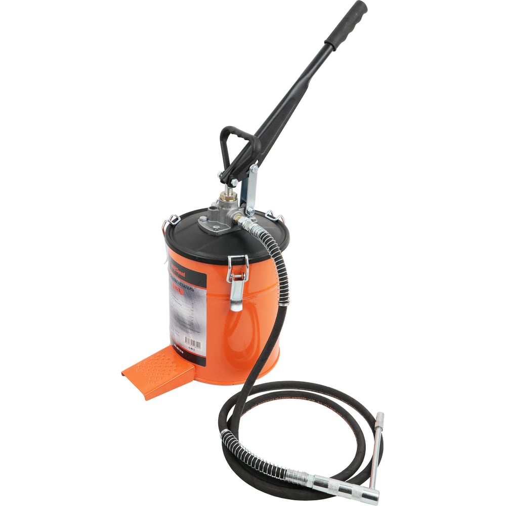 Изображение товара Нагнетатель густой смазки с ручным приводом AV Steel 10кг AV-921216