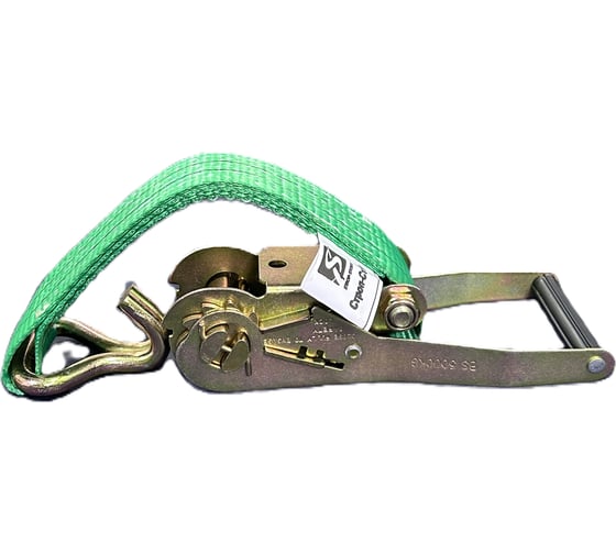 Изображение товара Короткая часть для стяжного ремня Строп-Стор (50 мм / 5 т, цвет зеленый) S100332