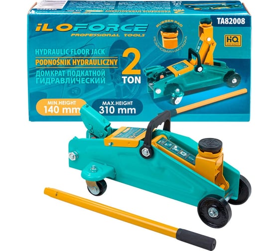 Изображение товара Домкрат подкатной гидравлический iLOFORCE 2 т IF-TA82008(64936)