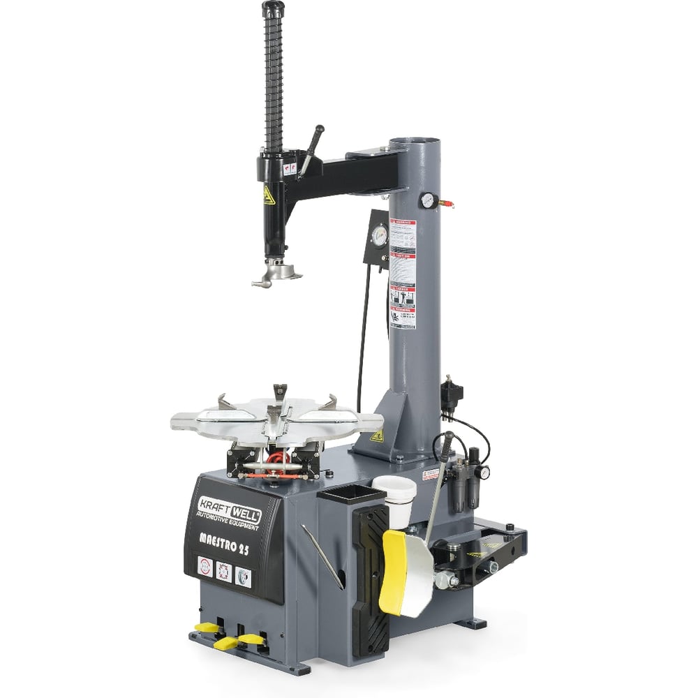 Изображение товара Шиномонтажный KraftWell MAESTRO KRW25/220 Полуавтоматический станок 40"/14"