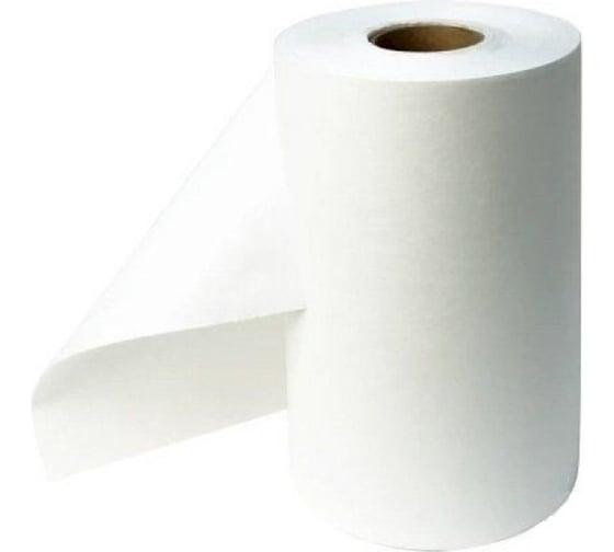 Изображение товара Нетканый протирочный материал СПЕЦСНАБ Микроспан - 01 белый (1 рулон 50 м) МС60