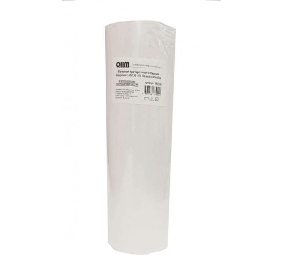 Изображение товара Нетканый протирочный материал СПЕЦСНАБ Микромакс - 01 белый (1 рулон 50 м) ММ30