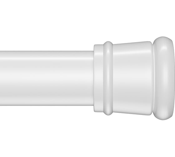 Изображение товара Карниз для ванной комнаты IDDIS 110-200 см, белый SRW0120i14