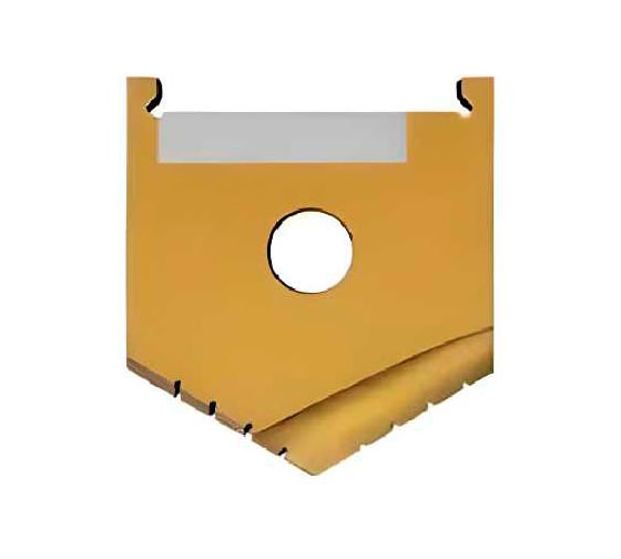 Изображение товара Пластина к перовому сборному сверлу ИНСТУЛС 62.0x10x58.5 мм, Р6М5, ГОСТ 25526-82 00001882396