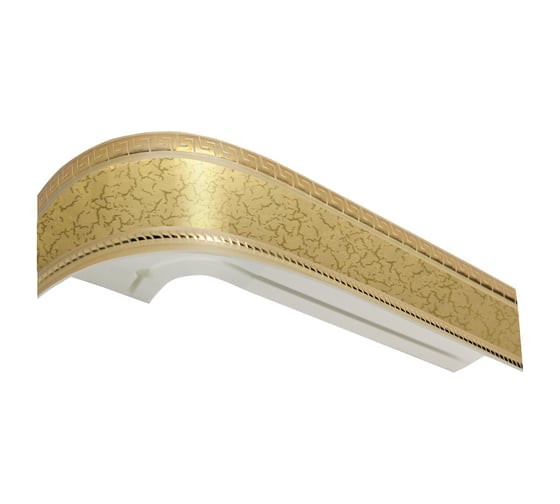 Изображение товара Двухрядный карниз Эскар Классика Антик в сборе престиж 2.8 м 528431280