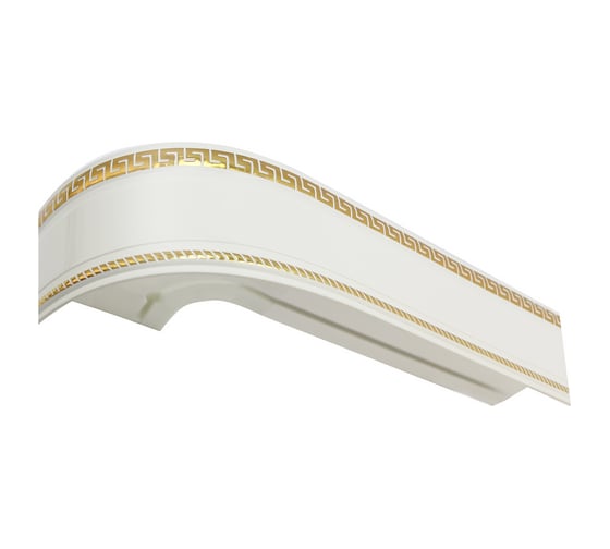 Изображение товара Двухрядный карниз Эскар Классика Антик в сборе золото 3.0 м 526431300