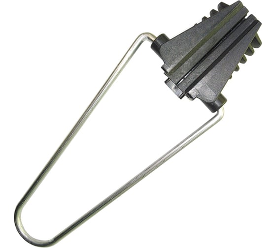 Изображение товара Зажим анкерный ООО Лентамет VS-3 / Н3 2,5 кН, чёрные клинья, упаковка 50 шт. 10350