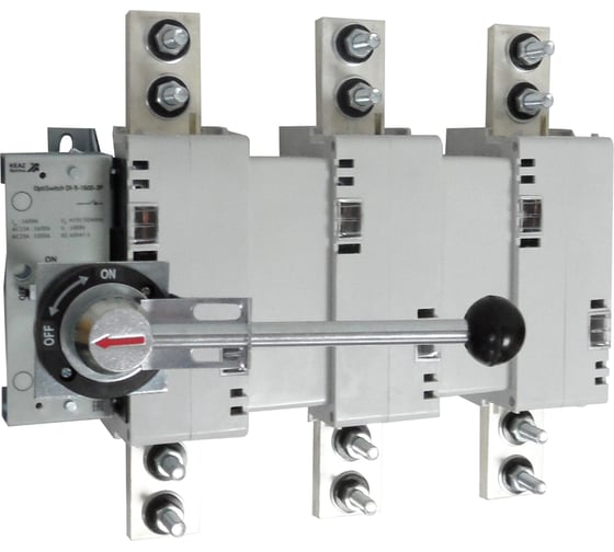 Изображение товара Выключатель нагрузки КЭАЗ OptiSwitch DI-6-2500-3P 275547