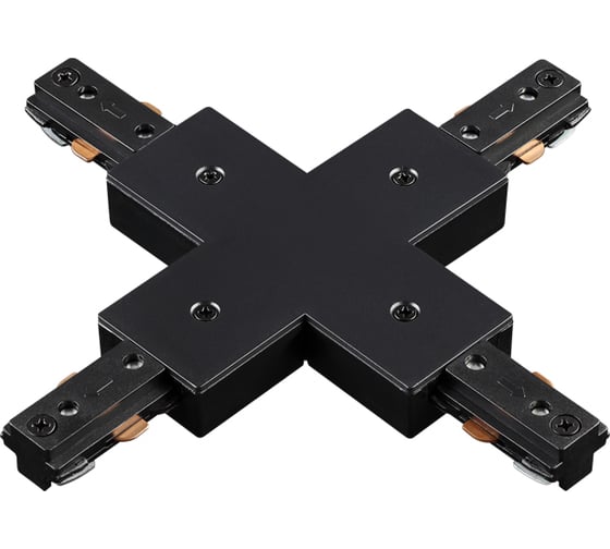 Изображение товара Х-образный соединитель NOVOTECH для однофазного шинопровода, пластик 135013