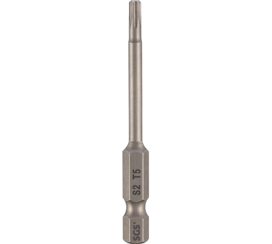 Изображение товара Бита SGS TORX T5, 50мм S2 1шт 6350-T5