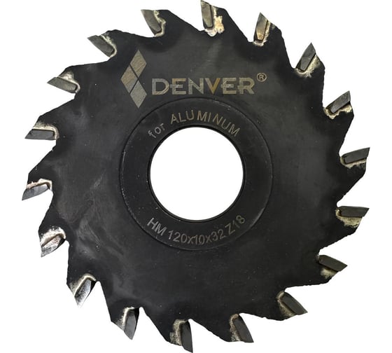 Изображение товара Фреза дисковая ООО Галифакс HM 120x10x32/30 Z=18 (AL) 5120003